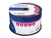 CD-R  MediaRange 700MB  50er Spindel Vinyl Black
