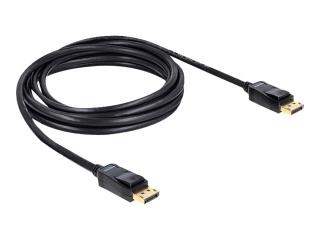 DeLOCK DisplayPort Kabel 3,0 m schwarz, 1 St.