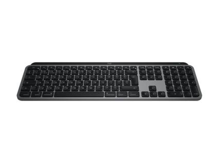 LOGITECH MX Keys S for Mac, Pale Grey Multi-Device-Tastatur für macOS und iPadOS