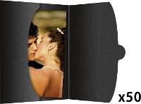 DAIBER 1x50 Daiber Schutzumschlag für 20x30 schwarz (09024)