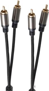 SHIVERPEAKS PRO Serie II Audio Stereo Cinch Kabel 1.5m - Kabel - Audio/Multimed