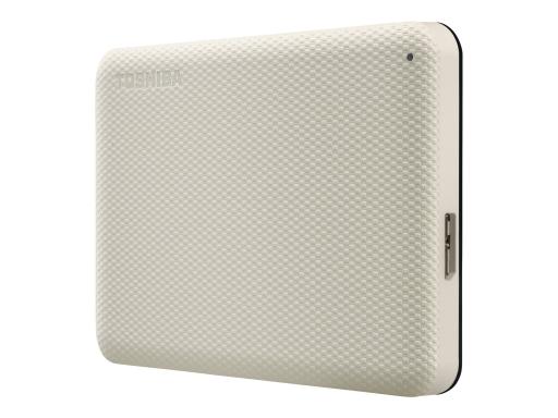 TOSHIBA Canvio Advance 1 TB externe HDD-Festplatte weiß