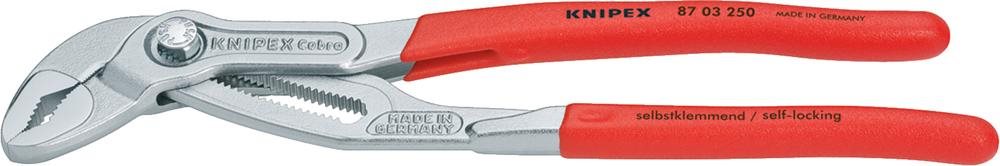 KNIPEX Wasserpumpenzange 46 mm 250 mm 50 mm Cobra (87 03 250)