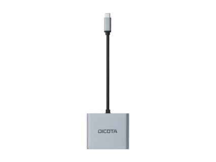 DICOTA USB-C Portable 4-in1 Docking Station 4K HDMI PD 100W