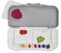 Farbpalette mit Deckel