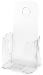 deflecto Prospekthalter "Classic", 1/3 DIN A4 hoch, glasklar
