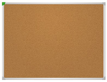 FRANKEN Korktafel U-Act! Line, 1.600 x 1.200 mm, braun