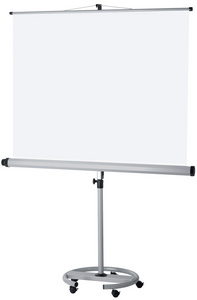 FRANKEN Stativ-Leinwand "Mobil", (B)1.500 x (H)1.500 mm