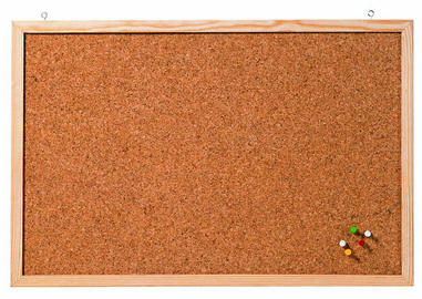 FRANKEN Korktafel Memoboard, 600 x 400 mm, braun (70011077)