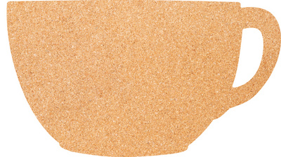 Securit Korktafel SILHOUETTE Tasse  (70020003)