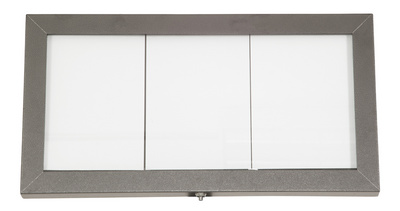 Securit LED-Schaukasten COATED STEEL, 3 x DIN A4