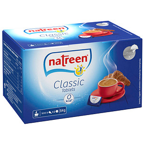 natreen Süßstoff-Tabletten laktosefrei, im Karton