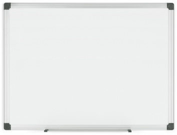 Whiteboard 120 x 90 cm mit Aluminiumrahmen, leicht gerasterte