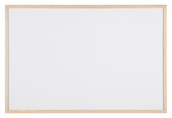 Bi-Office Weißwandtafel mit Holzrahmen, 600 x 400 mm