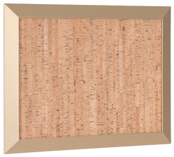 Bi-Office Design-Korktafel Kamashi, 600 x 450 mm, gold