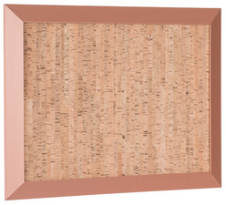 Bi-Office Design-Korktafel Kamashi, 600 x 450 mm, kupfer