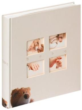 WALTHER Classic Bear     28x30,5 60 Seiten Baby Buch        UK273