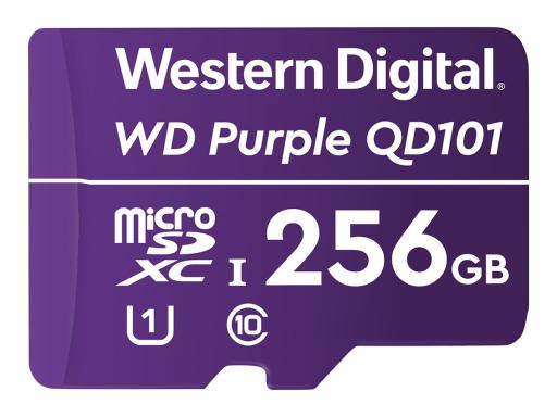 Western Digital Speicherkarte Purple SC QD101 microSDXC 256 GB