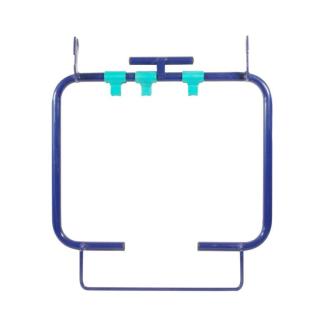 Zubehör/Ersatzteil: Abfalleinheit für 120-Liter-Müllsack | blau passend für Reinigungswagen Modular und Tecno