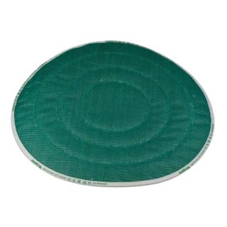 Maschinenpad/Textil-Borstenpad 432 mm - 17" | grün zur Grundreinigung von Naturstein rau, Sicherheitsfliesen, Teppich
