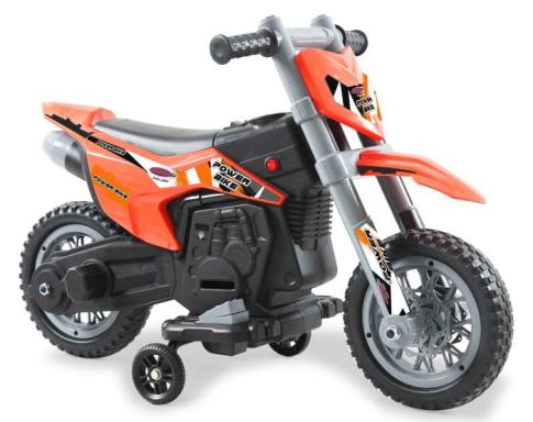 Ride-on Motorrad Power Bike orange 6V