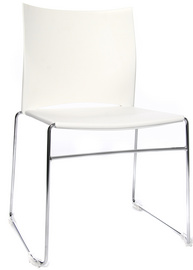 Topstar Besucherstuhl "W-Chair", weiß
