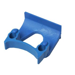 Geräte-Halter, klein Ø 22 - 32 mm | blau passend für Gerätehalterschiene ||70596|| (90 cm), ||70602|| (50 cm)
