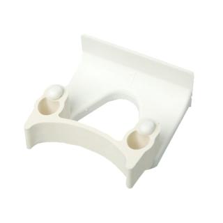 Geräte-Halter, klein Ø 22 - 32 mm | weiß passend für Gerätehalterschiene ||70596|| (90 cm), ||70602|| (50 cm)
