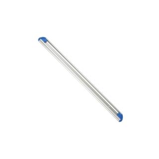 Gerätehalterschiene 50 cm inklusive 2 farbige Endkappen | blau Wandschiene aus Aluminium für Hygiene-Wandhaltersystem/Gerätehalter, passende Halter ||70598|| 