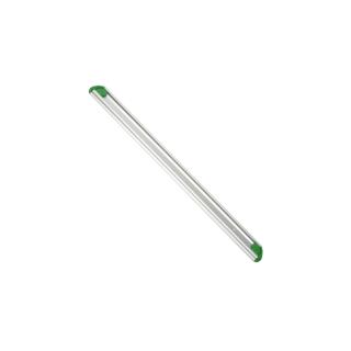 Gerätehalterschiene 50 cm inklusive 2 farbige Endkappen | grün Wandschiene aus Aluminium für Hygiene-Wandhaltersystem/Gerätehalter, passende Halter ||70598|| 