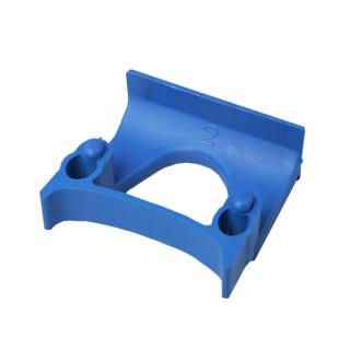 Geräte-Halter farbig, groß Ø 28 - 38 mm | blau passend für Gerätehalterschiene ||70596|| (90 cm), ||70602|| (50 cm)