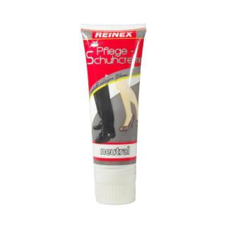 Schuhcreme 75 ml Tube | neutral flüssige Pflege-Schuhcreme mit Schwamm
