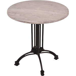 Garden Pleasure MORENA Bistrotisch Holz hellbraun 70,0 x 70,0 x 74,0 cm