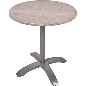 Garden Pleasure PICOS Bistrotisch Holz hellbraun 70,0 x 70,0 x 74,0 cm