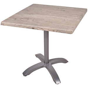 Garden Pleasure PICOS Bistrotisch Holz hellbraun 80,0 x 80,0 x 74,0 cm