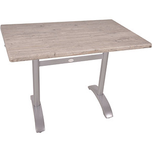 Garden Pleasure PAMIR Bistrotisch Holz hellbraun 110,0 x 70,0 x 74,0 cm