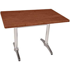 Garden Pleasure BRENTA Bistrotisch Holz dunkelbraun 110,0 x 70,0 x 74,0 cm