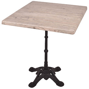 Garden Pleasure Bistrotisch Holz hellbraun 70,0 x 70,0 x 74,0 cm