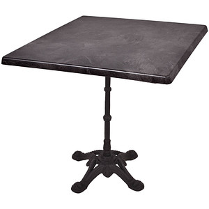 Garden Pleasure Bistrotisch Holz dunkelgrau 80,0 x 80,0 x 74,0 cm