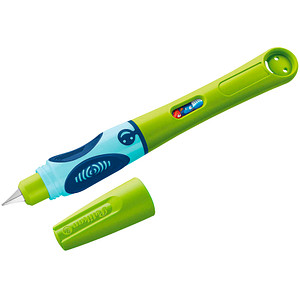 PELIKAN griffix Füllhalter, grün, für Linkshänder Schreiblernstift mit ergonomi