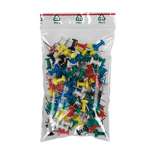 100 Druckverschlussbeutel 50 µm 12,0 x 17,0 cm
