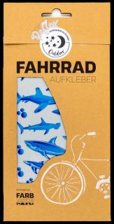 Fahrradaufkleber Haie
