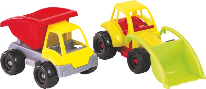 Sand-Fahrzeuge ca.20cm sort. i.Displ.