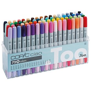 COPIC Marker ciao, 72er Set A