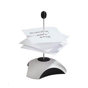 HAN Zettelspieß DELTA, Polystyrol, lichtgrau/schwarz