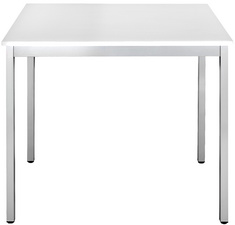 SODEMATUB Universaltisch 76RGA, 700 x 600, lichtgrau/alu