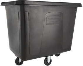 Rubbermaid Transportwagen Cube Truc k 0,4 m3, schwarz (71240245)
