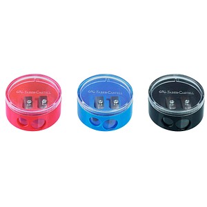 FABER-CASTELL Dosenspitzer doppelt farbsortiert