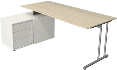 kerkmann Komplett-Arbeitsplatz Start up, ahorn