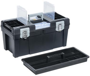  23, PP, schwarz unbestückt, 2 herausnehmb